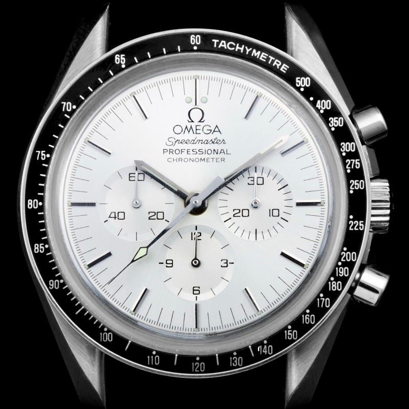 Omega speedmaster white online gold